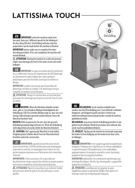 DeLonghi Nespresso printplaat PCB 230V koffiezetapparaat Lattissima Touch EN560 F521