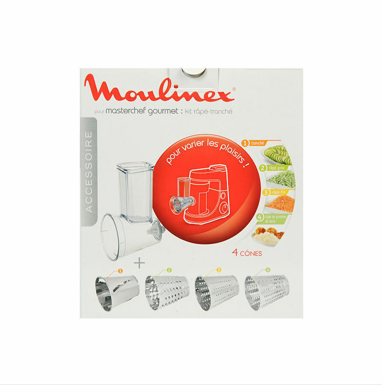 Moulinex accessorio coni grattugia planetaria Masterchef Gourmet QA4 QA5 QA6 QB