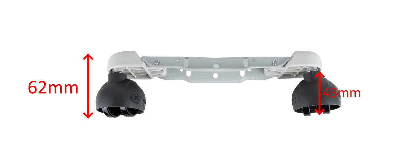 DeLonghi Unterstützung Beine Räder Kühler Öl Radia S Trrs TRRS0715 TRRS1225