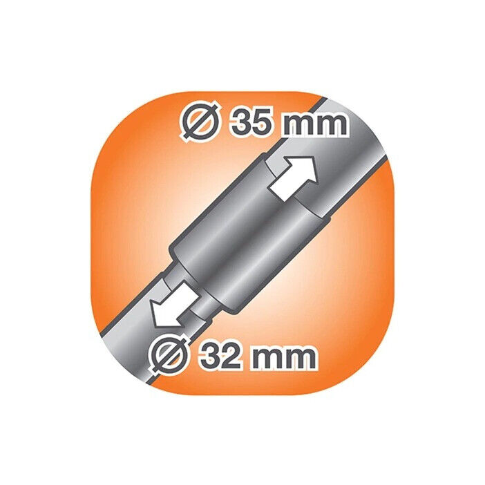 Electrolux ugello accessorio aspirapolvere trapano aspirare forare 32mm 35mm