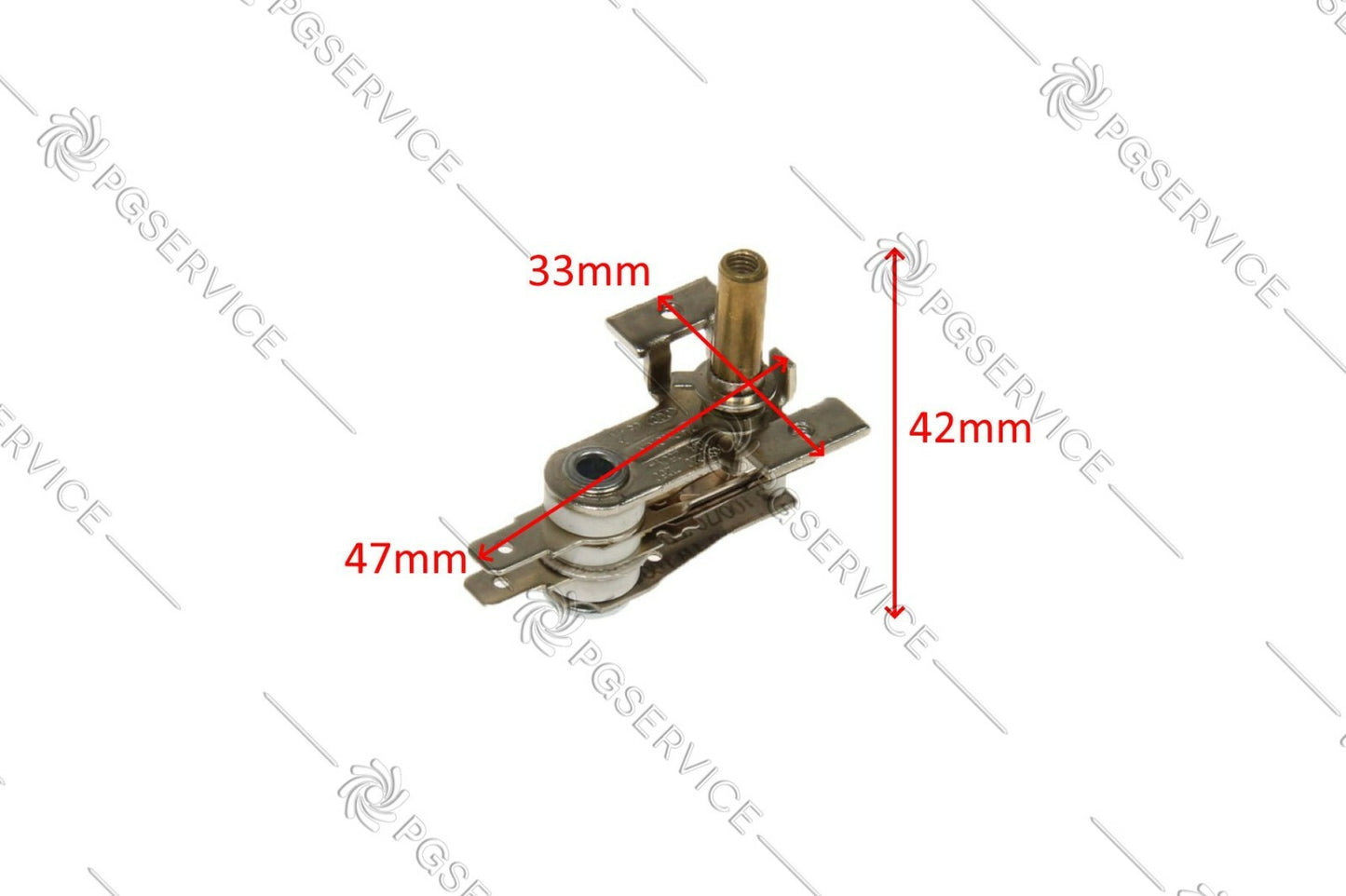 Ariete termostato 42mm KST220 T250 250V forno pizza Da Gennaro 909 0909