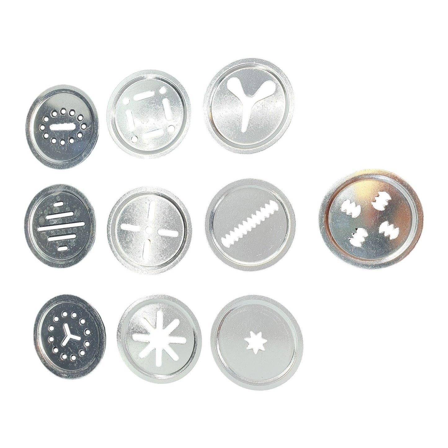 Marcato trafile dischi forme biscotti 50mm per sparabiscotti pressa Biscuits