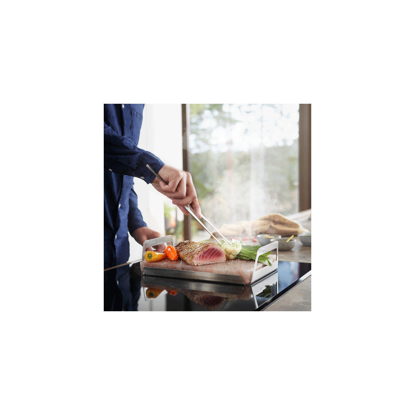 Electrolux plăcuță de sare roz 30x20cm bucătărie naturală temperaturi scăzute ridicate