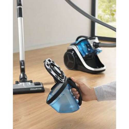 Rowenta RO8341EA aspirapolvere Silence Force Multi Cyclonic senza sacco parquet