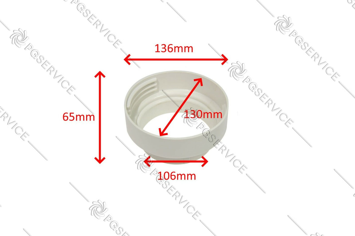 Delonghi connettore raccordo tubo lato macchina Pinguino PAC CF170 CF190 NF80 AN