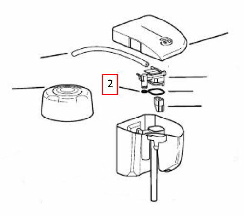 DeLonghi Dichtung Cappuccino Milch Boiler Maschine Caffè Perfecta Bco icona