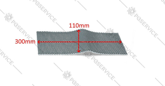 Filtro elettrostatico universale per condizionatori 300mm x 110mm ritagliabile