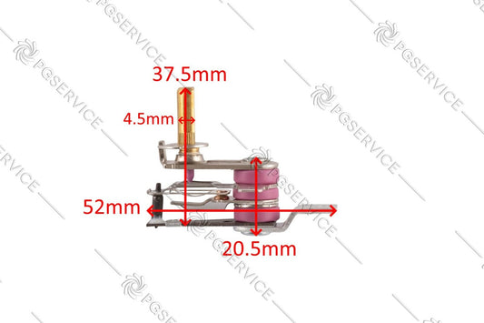 Rowenta Tefal Termostato Kada KDT-300A 250V T250 Placa Inicio GC242D GR242D