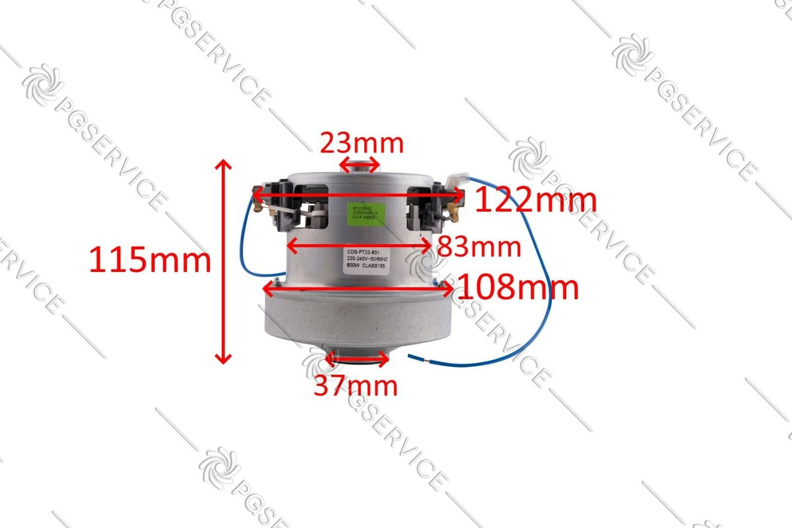 Rowenta motore CDS-PT22-831 aspirapolvere Swift Power RO2932 RO2933 RO2981 RO29