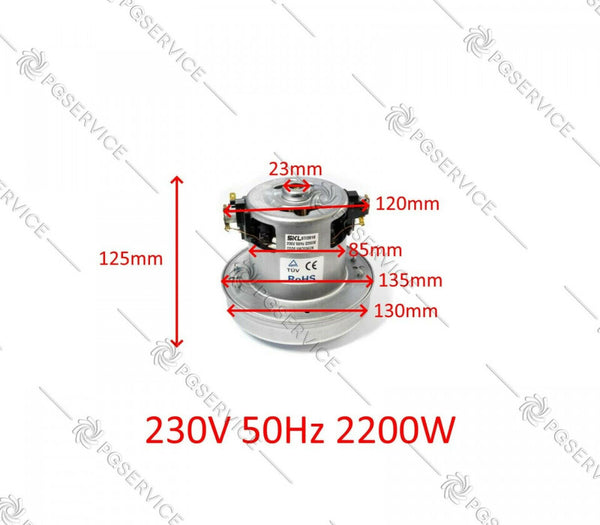 Moteur SKL 2200W 230V aspirateur comme DOMEL 462.3.652 pour Rowenta