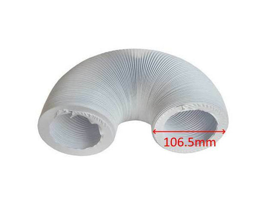 Tubo universale scarico aria condizionatore portatile 2.5MT diametro 106.5mm	