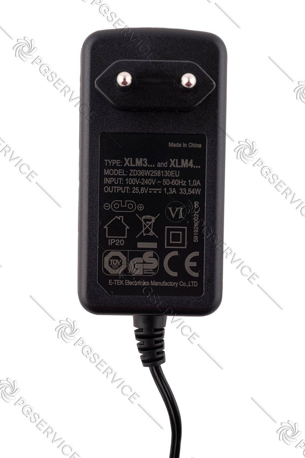 DeLonghi Charger Battery Charger broom colombina Smart Evo 21.6V XLM355 XLM41