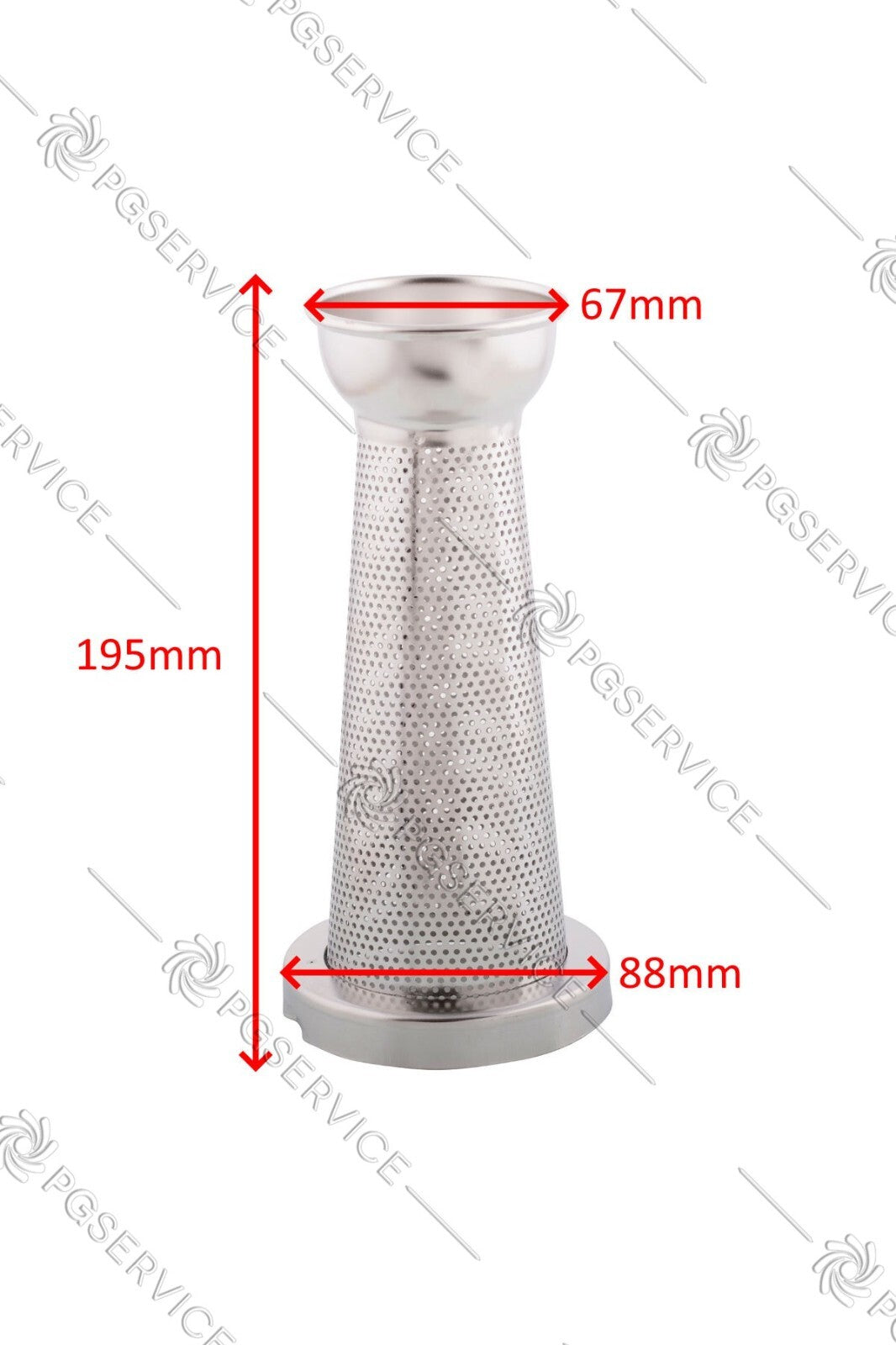 Imperia stożek filtrujący sitko inox 195mm przecierak do pomidorów Testarossa 845 Patest