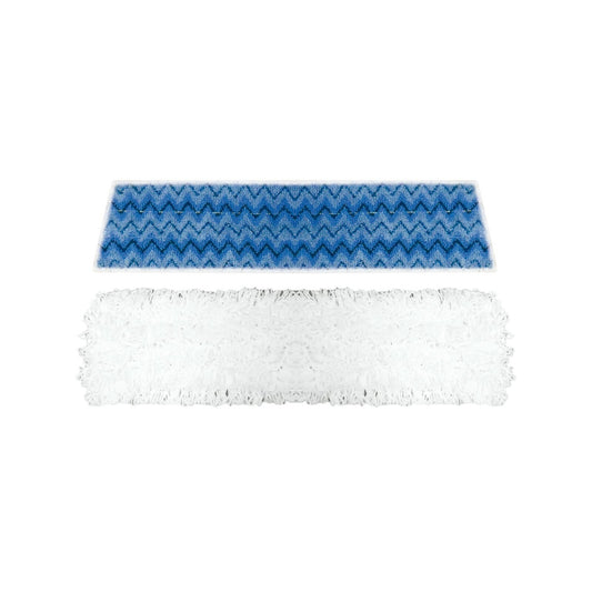 Polti kit 2 panni microfibra lavabili per accessorio Vaporetto scopa Steam Mop