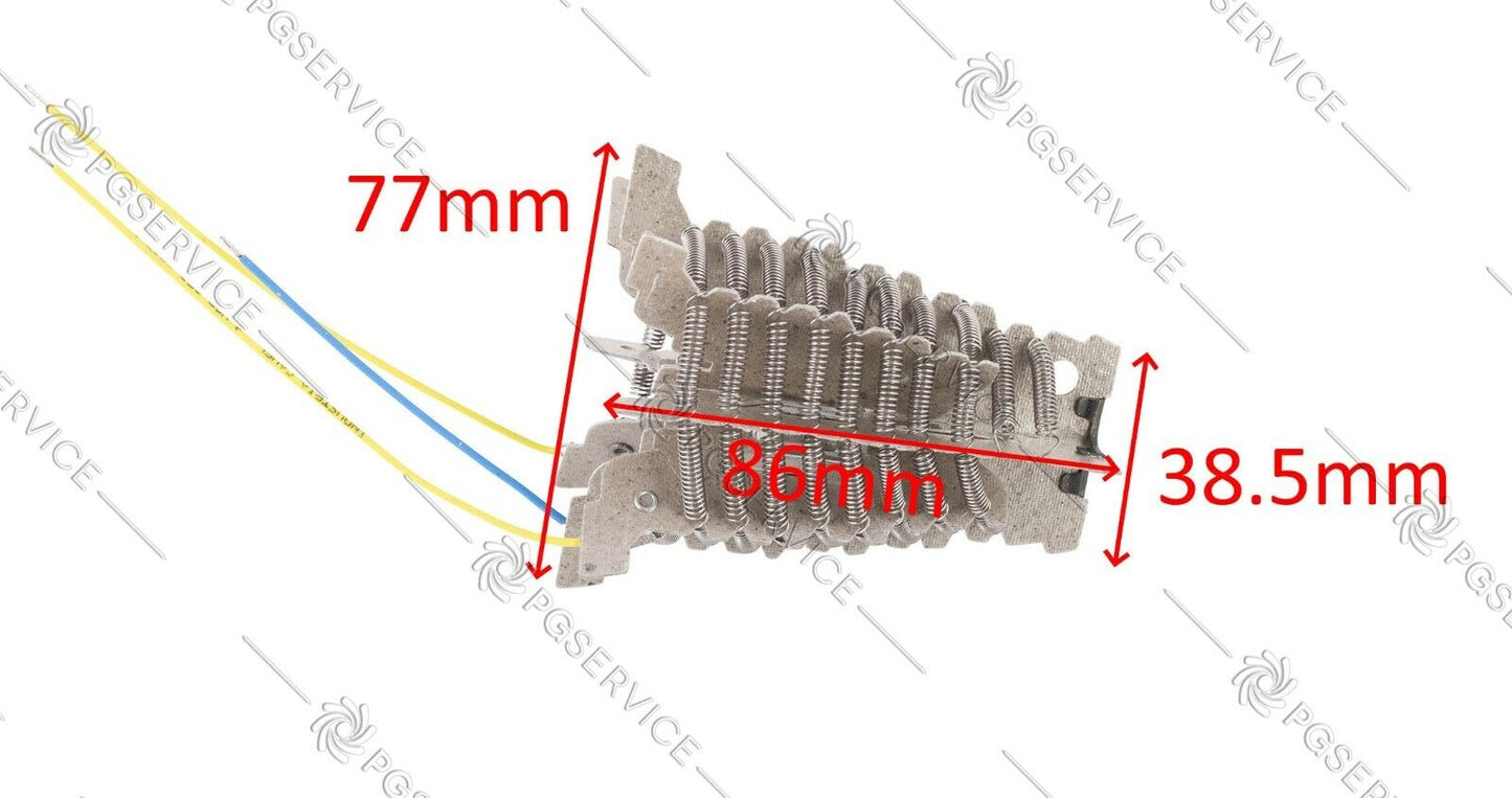 Elchim resistenza 86mm 2070W 240V phon asciugacapelli 3900 Healthy Ionic