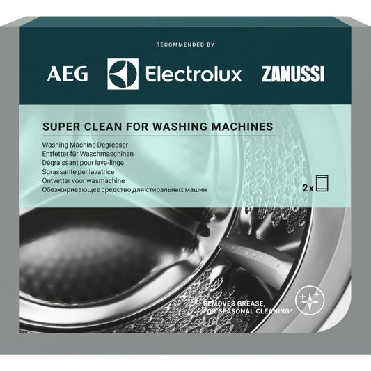 Electrolux AEG Zanussi sgrassante pulitore anti muffa morchia lavatrice 12 mesi
