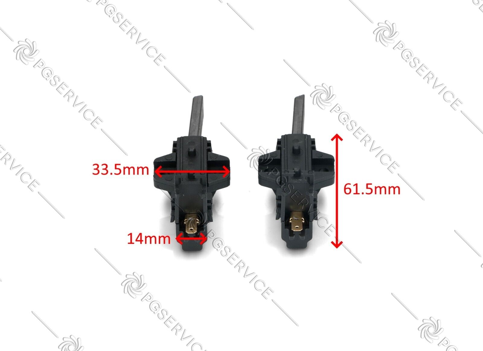 SKL spazzole carboncini motore lavatrice Electrolux AEG Gorenje Welling Nardi LG