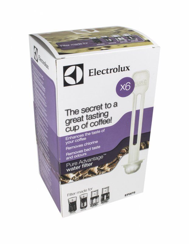 Electrolux AEG kit 6 filtri EPAF6 caffettiera americana EKF7800 ECM7814 KF7800