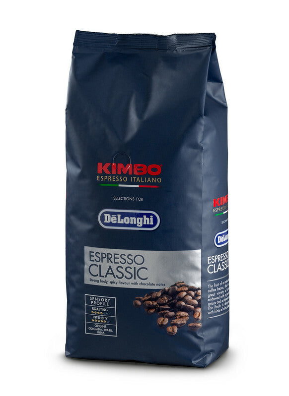 Sélections Kimbo Café en grains DeLonghi 250gr Classique 35% Arabica 65% Robusta