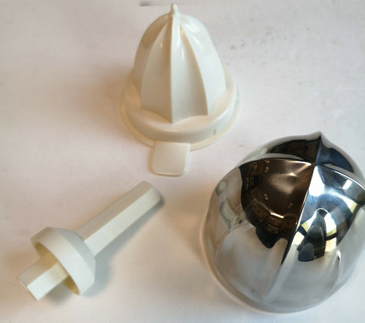 Ariete cono spremitore grande piccolo perno rotante spremiagrumi Vintage 0413