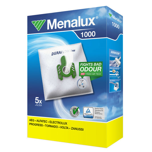Menalux 1000 5x sacchi aspirapolvere Alfatec A4315 500E AEG Vampyr Ergo Nimis