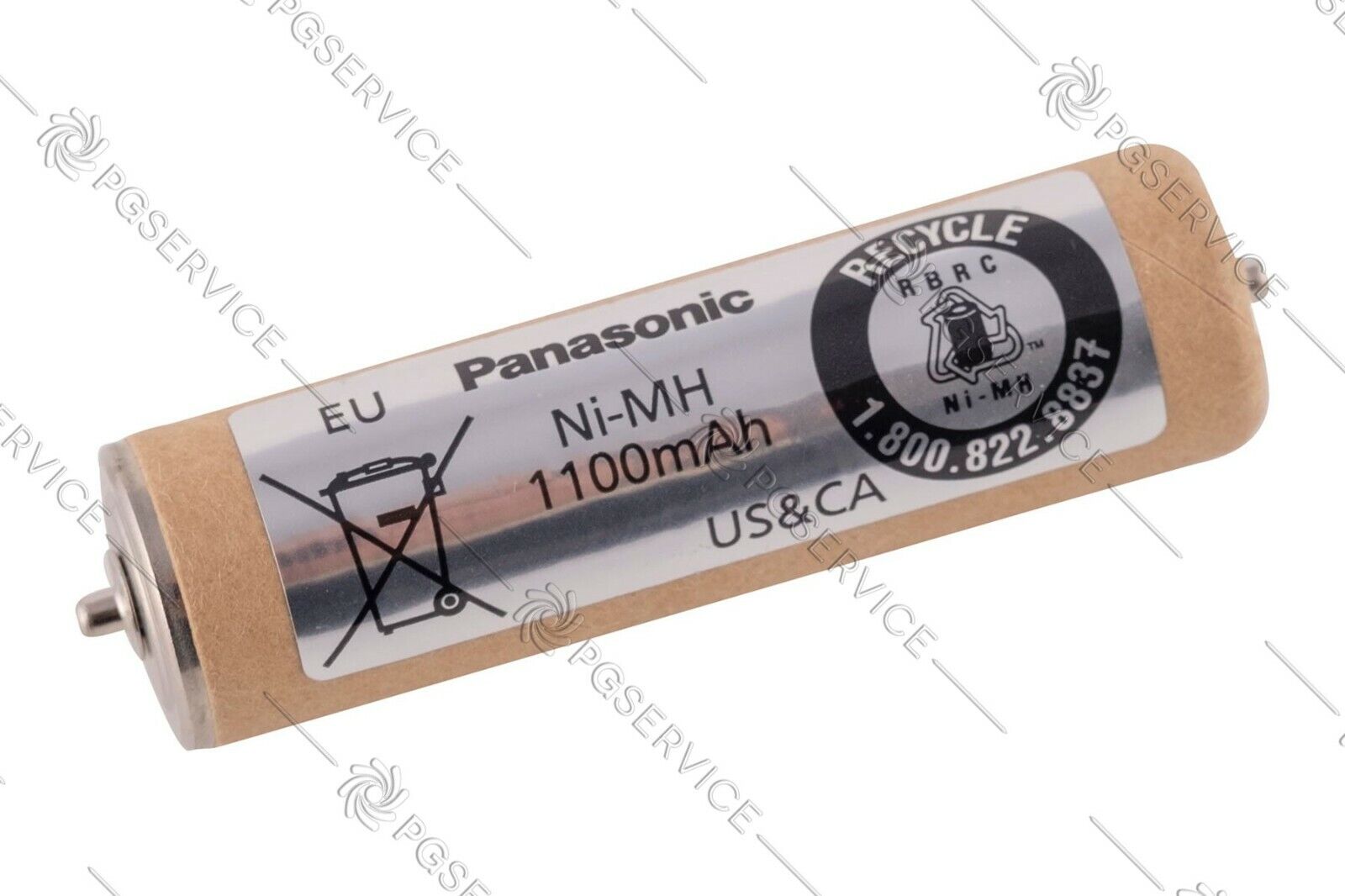 Panasonic batteria 1100mAh Ni-MH 1.2V  54.5mm rasoio ER121 ER-PA10 ER-PA11