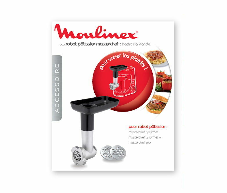 Moulinex accessorio tritacarne robot Masterchef Gourmet QA400 QA500 QA600 QA700