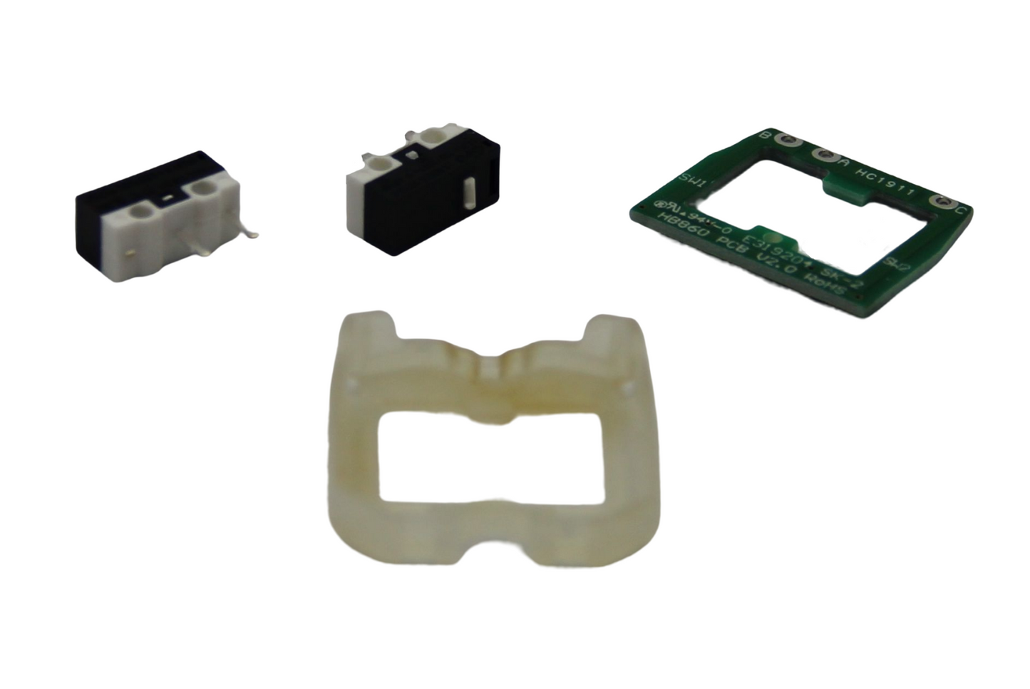 Rowenta scheda PCB micro interruttori arricciacapelli Brush Active CV9520 CV9540