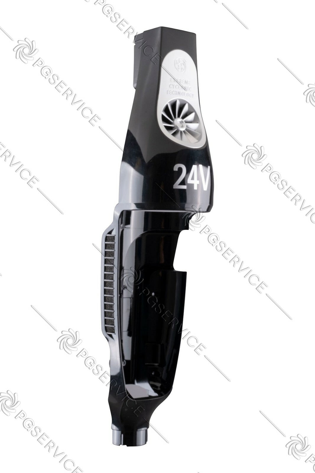 Rowenta Corpo Plástico Superior Negro Escoba air force Extreme 24V RH8771 RH8775