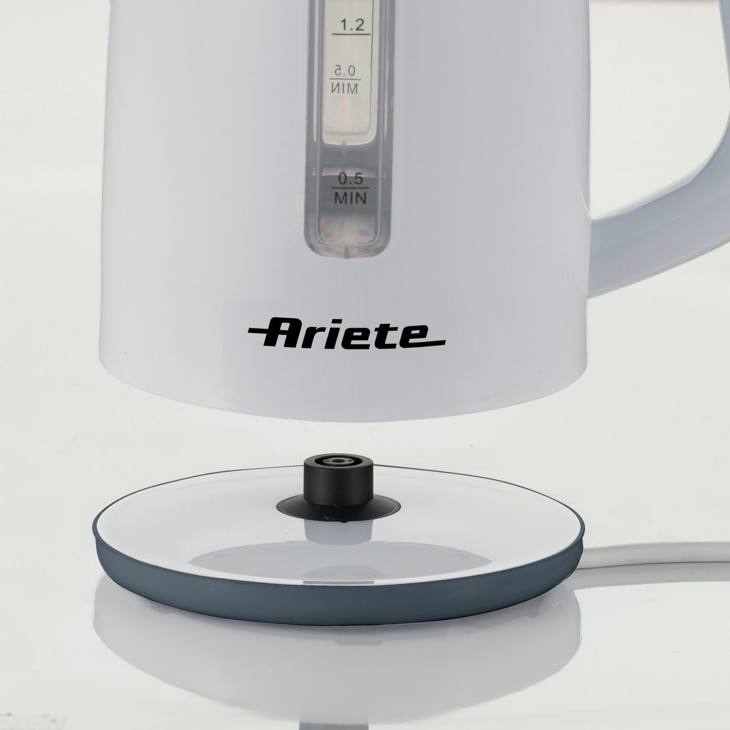 Ariete bollitore cordless con filtro 1.7L 2200W bianco semplice e leggero