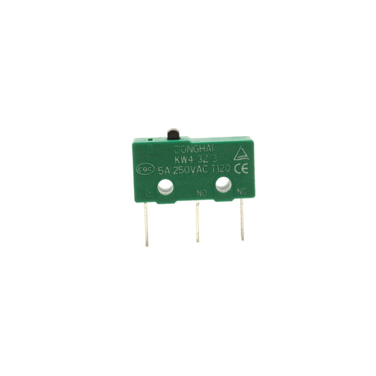 Micro switch schakelaar Donghai KW4 3Z 3 250V 5A 3 mini faston NC NO Polti
