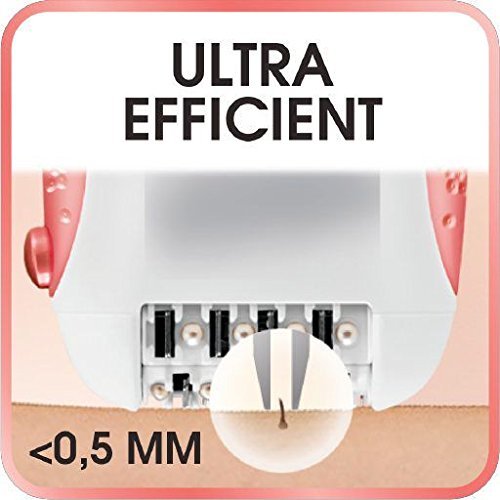 Rowenta epilatore Flower Love EP2810 + accessorio viso bikini zone sensibili