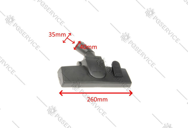 Ariete spazzola ruote pavimenti tappeti 35mm 260mm aspirapolvere J-Force 2753
