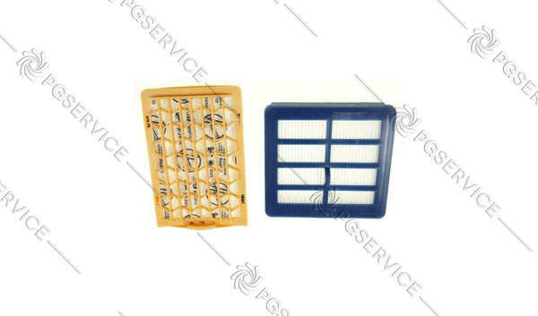 Hoover Kit Hepa-Filter Blau Gelb Staubsauger Brave BV11 BV20 BV44 BV70 BV71