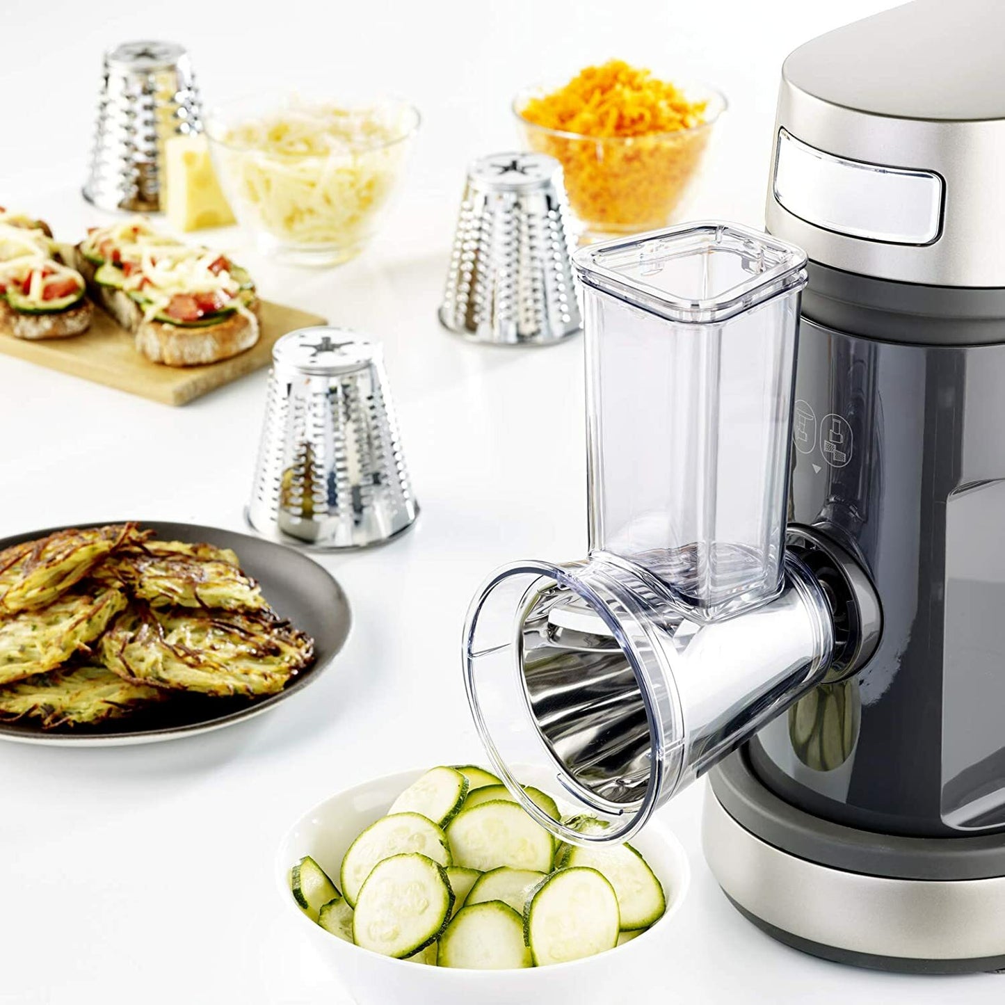 Moulinex accessorio coni grattugia planetaria Masterchef Gourmet QA4 QA5 QA6 QB