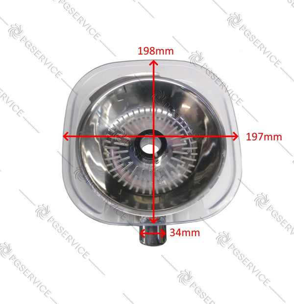 Ariete bol, grătar, filtru, duză, alunecare, storcător de citrice ProJuice 0411 411