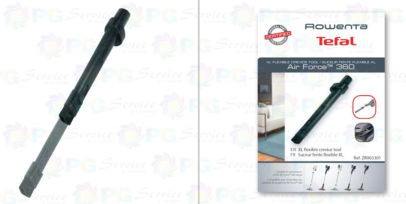 Rowenta lance smalle flexibele uitschuifbare Air Force 260 360 460 RH73 RH90