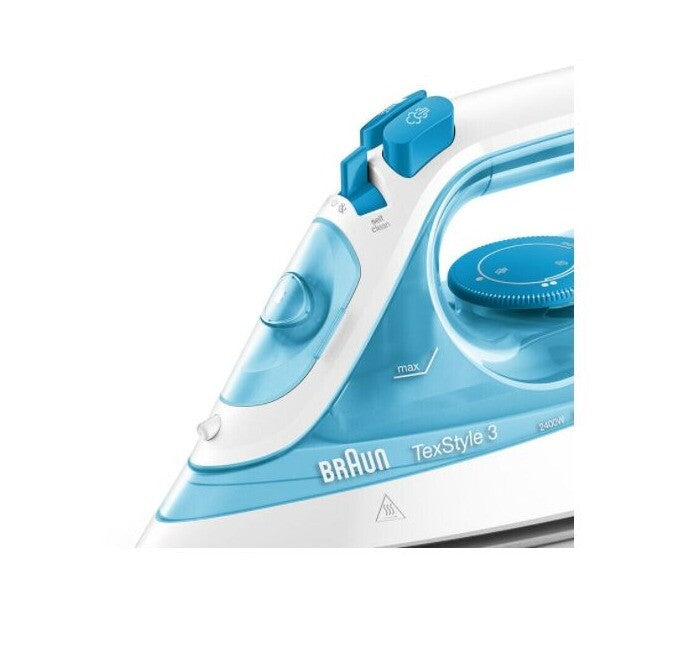 Braun ferro da stiro a vapore TexStyle 3 SI3053BL 2400W self clean ceramica