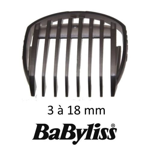 BaByliss pettine 3 - 18 mm rasoio tagliacapelli E709 E769 E779 T101 T83 WTech