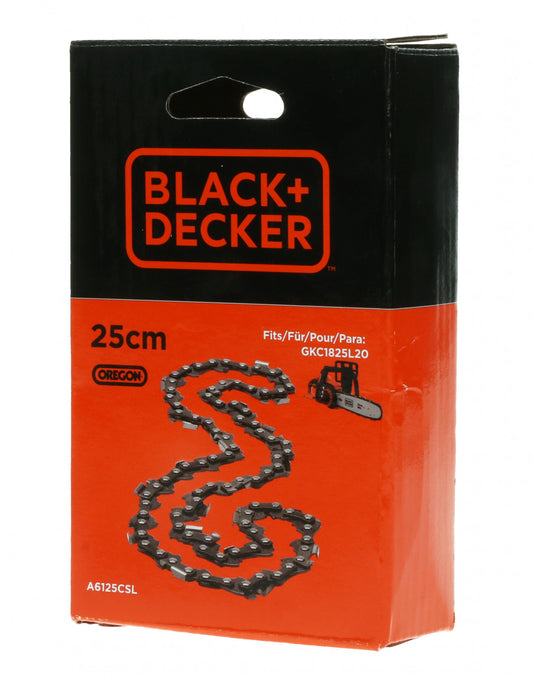 Black & Decker catena lama 25cm per motosega GKC1825L20 CS1825ST1
