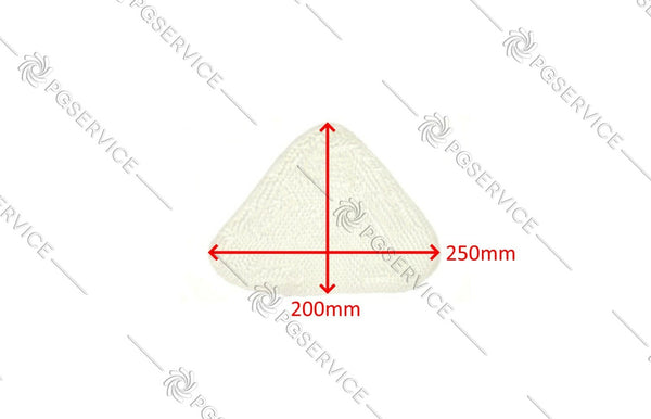 Ariete panno straccio 200mm x 250mm scopa lavapavimenti a vapore Steam Mop 4163