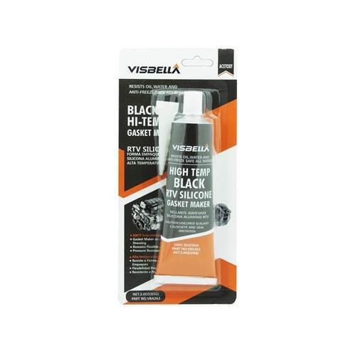 Visbella Silicone Black High Temperatures 85gr Microwave Boiler Iron Boards
