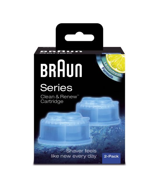 Braun cleaning cartridge kit cleaning care maintenance cleaning razors Clean Renew CoolTec