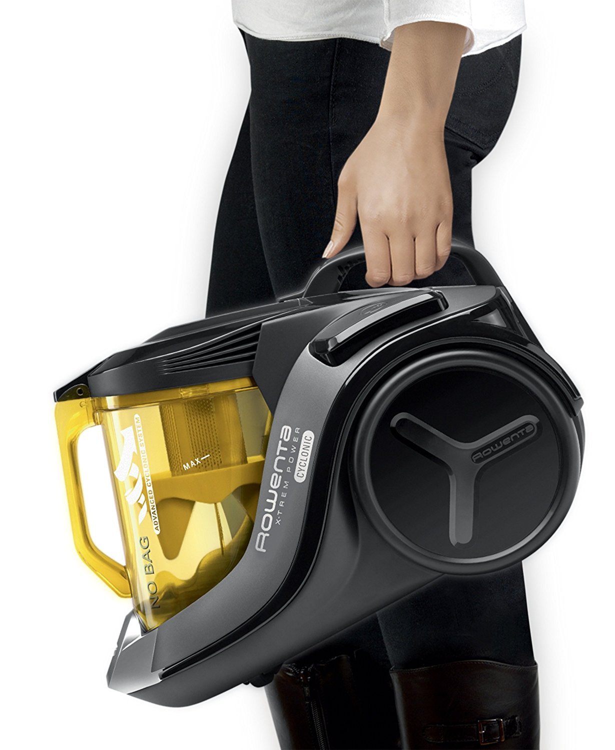 Rowenta aspirapolvere X-Trem Power RO6984EA senza sacco 2000W 4AAAA A++ parquet