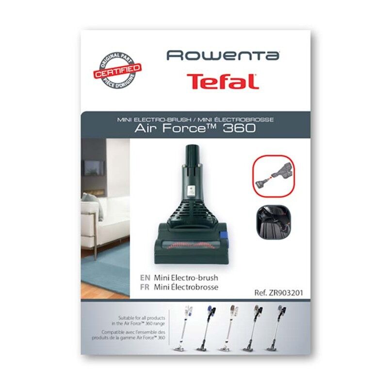 Rowenta mini turbo-spazzola aspirapolvere Air Force 260 360 460 RH73 RH90 RH92