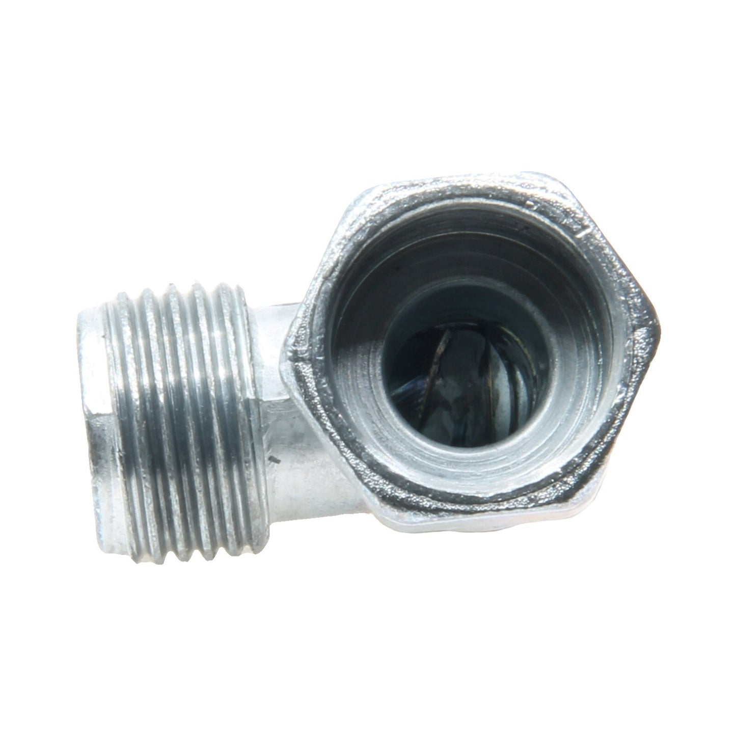 SKL racord cotit țeavă bărbat-femeie 1/2" gaz 90° unghi pentru plită