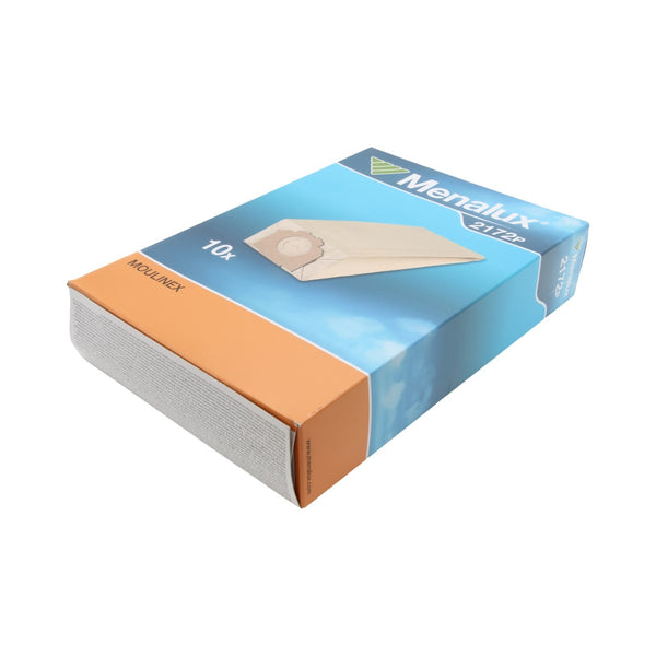 Menalux 10x sacchi scopa aspirapolvere Moulinex Fidelio ADS1 ADS2 ADS3 ADS4 ADS