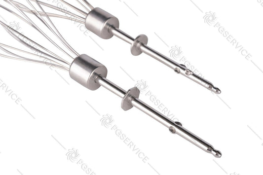 SMEG Kit 2x Whisks IN Wires Originals for Mixer Electric 50's Style HMF01