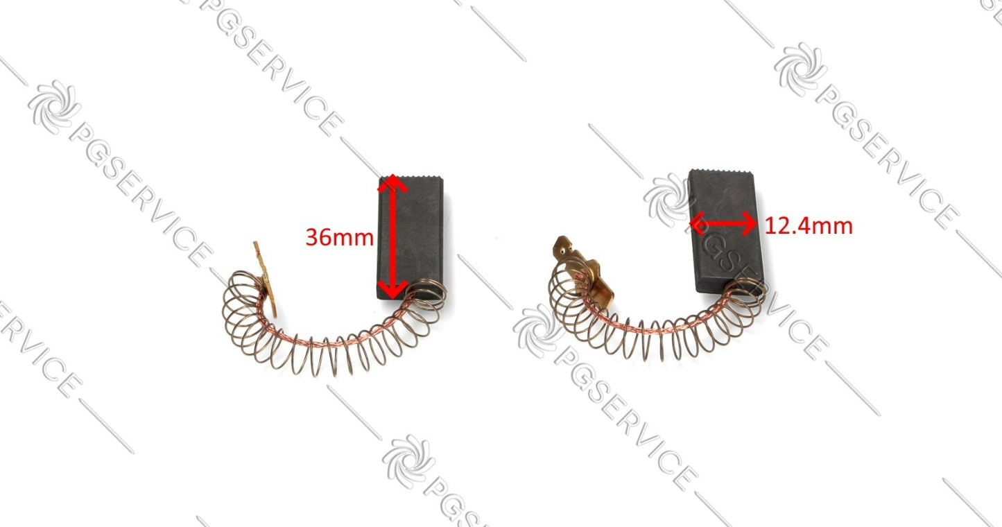 SKL 2x koolborstels motor wasmachine Bosch Whirlpool Electrolux Siemens