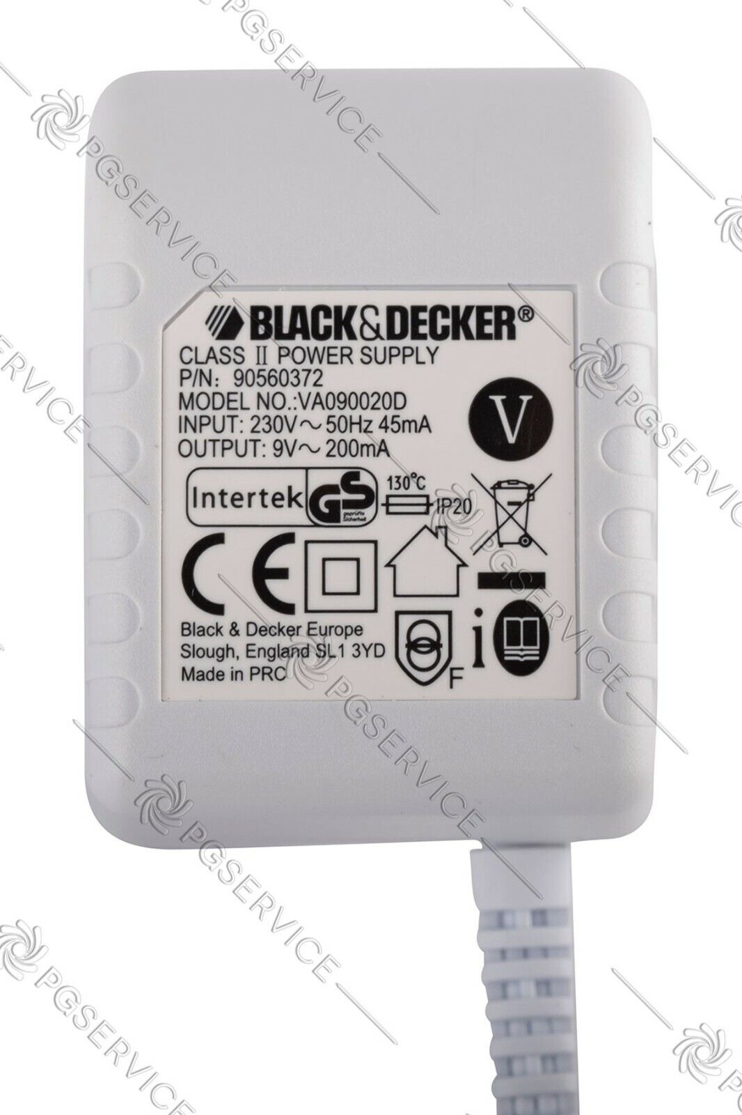 Black Decker Battery Charger Minivac DV4800N Dustbuster 4.8V